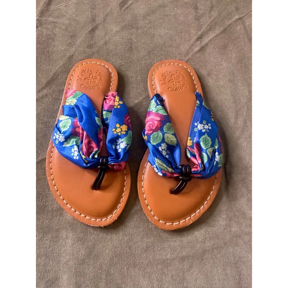 Matilda Jane The Seashore Sandals Flip Flops Shoes 9.5/10 child